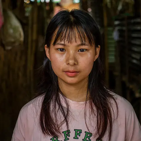 Kyang Sau aus Myanmar | UNICEF/UNI871884/Htet Ein Portrait von einem Mädchen
