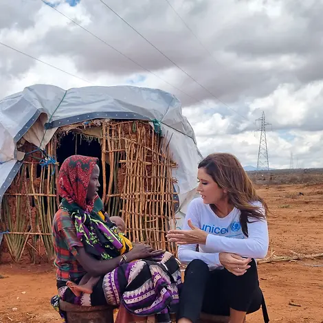 Tessa Page in Äthiopien Tessa Page im Gespräch